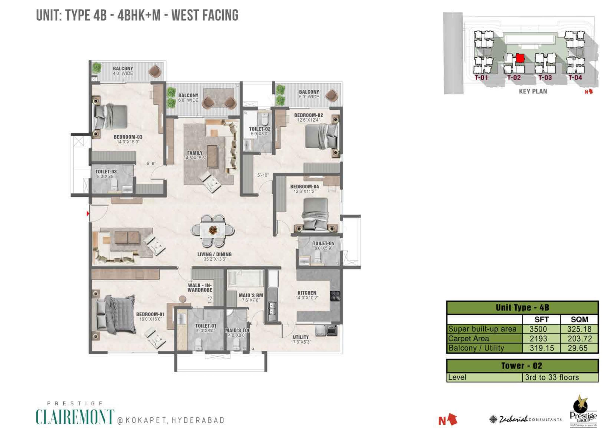 Prestige Clairemontplans